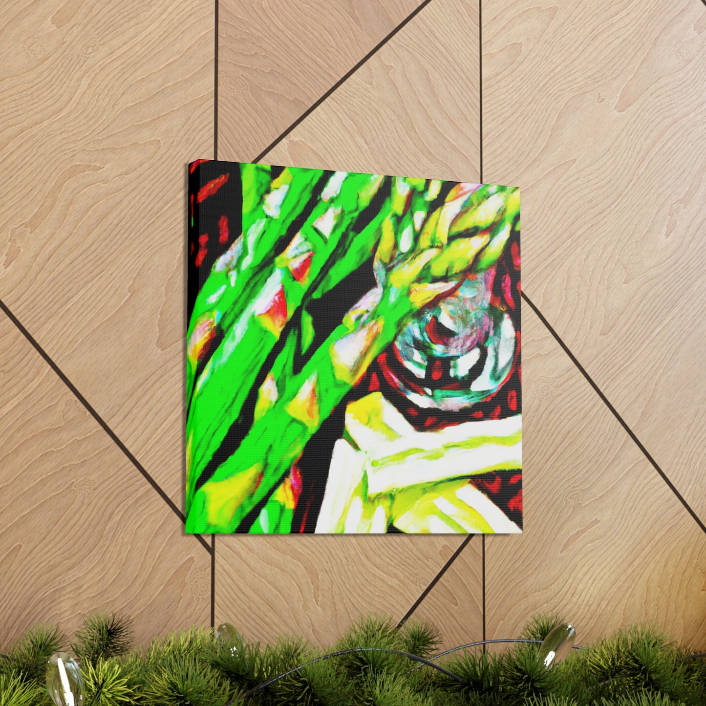 "Asparagus In Fauvism" - Canvas