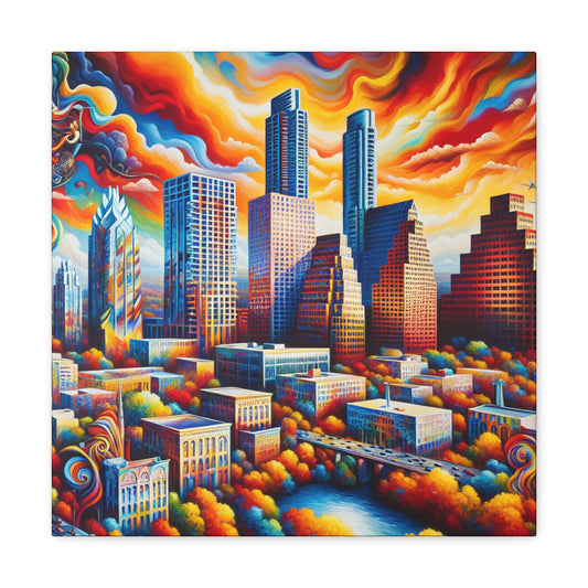 "Enigmatic Austin Dreamscape" - Canvas