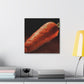 "Carrot in Hyperrealism" - Canvas