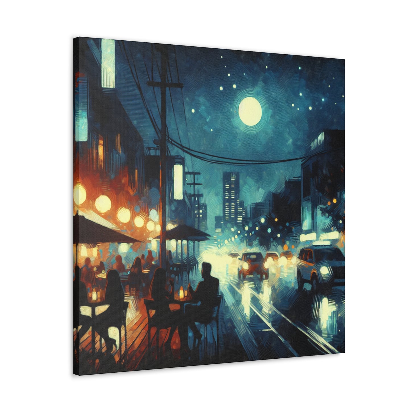 Euphoric Evening Escapade - Canvas