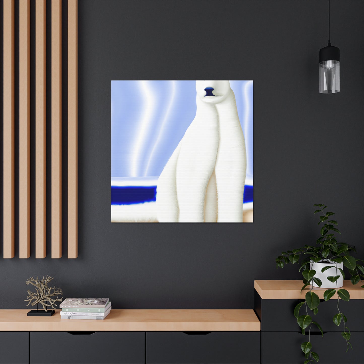 "Ermine Flawless Splendor" - Canvas