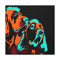 "Irish Setter Portrait 1925" - Canvas