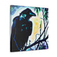 American Crows' Flight - Canvas