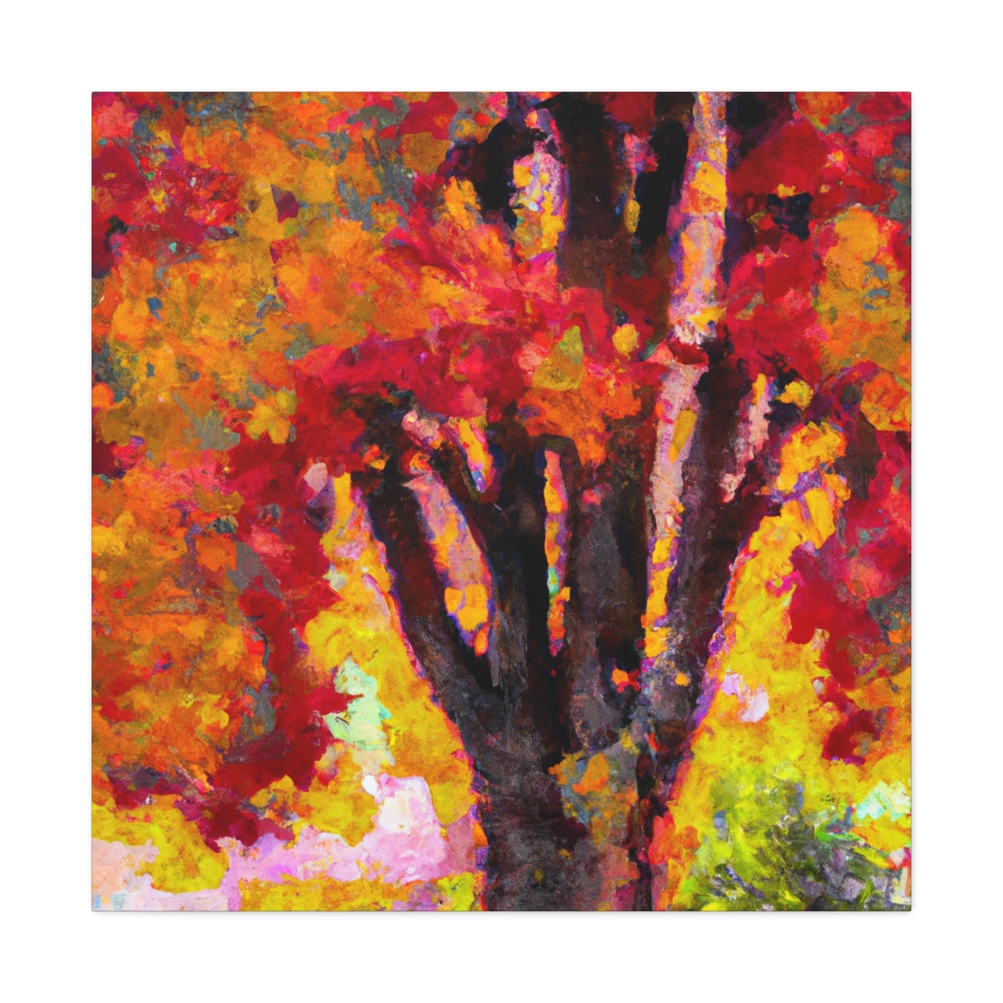 "Maple Tree Abstractions" - Canvas