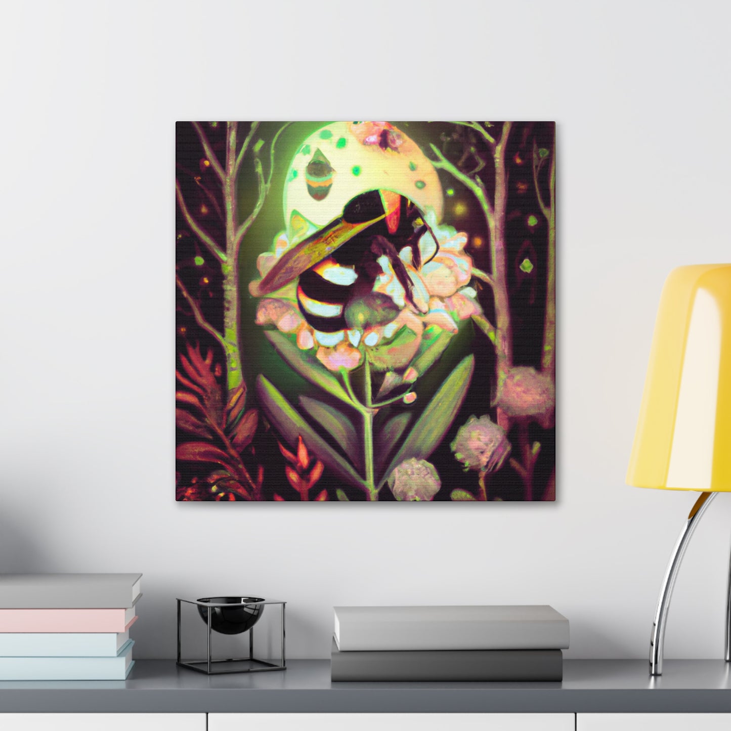 "Bumblebee in Art Deco" - Canvas