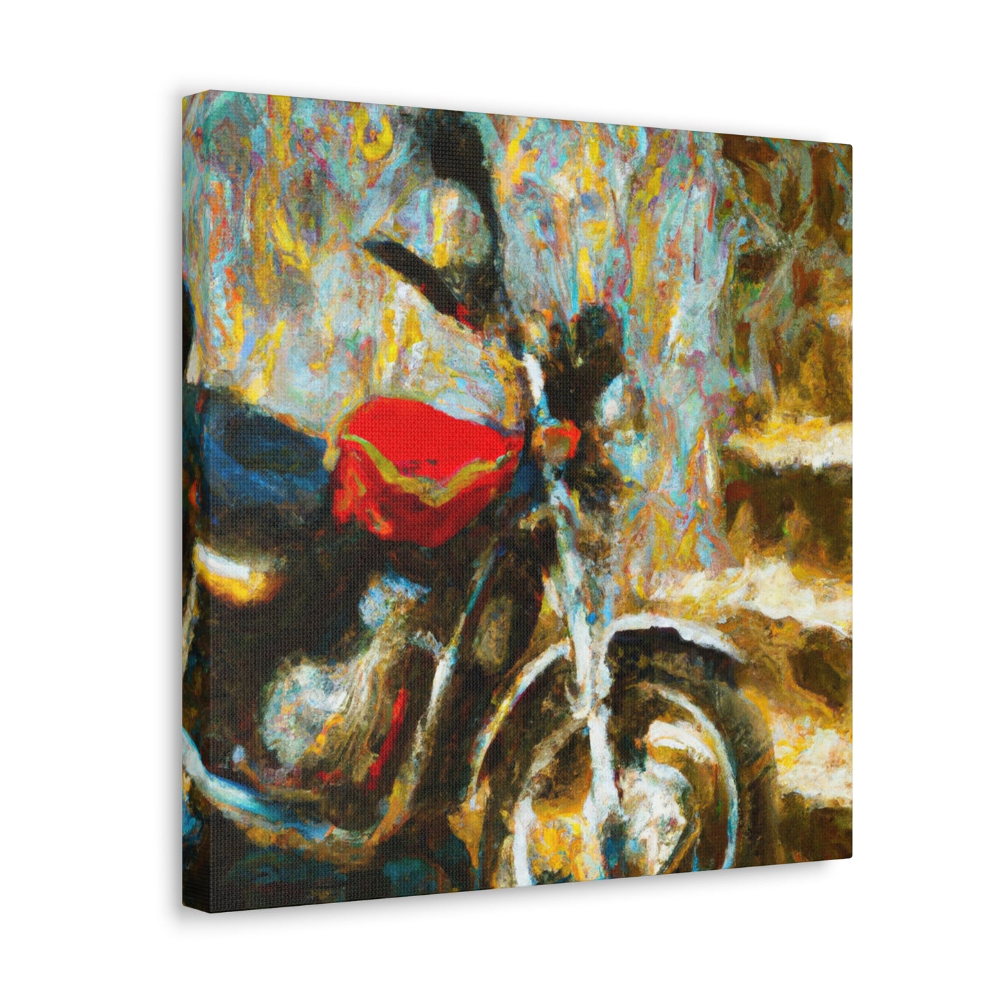 Speed on Two Wheels - Canvas