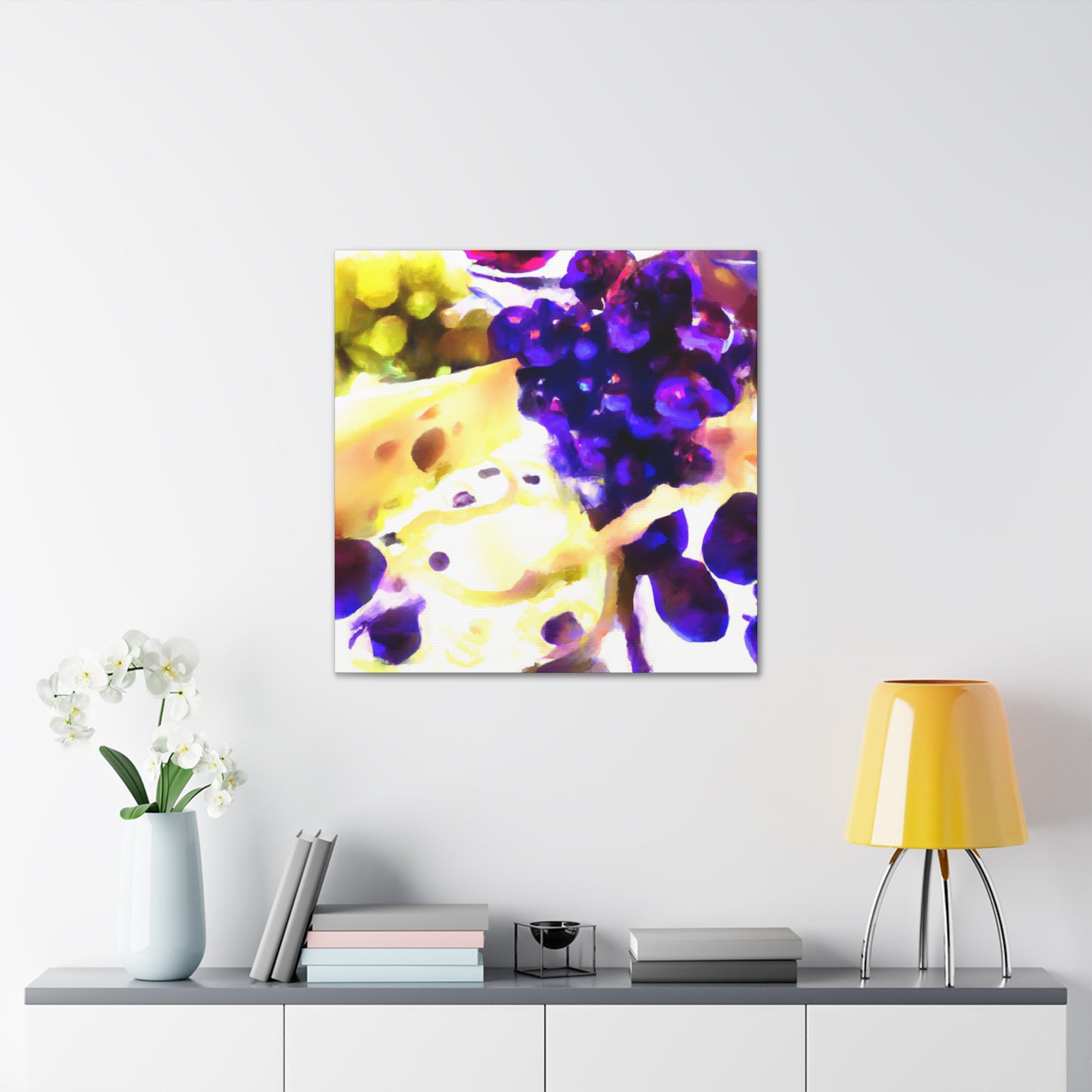 Cheese and Grapes Dream - Canvas