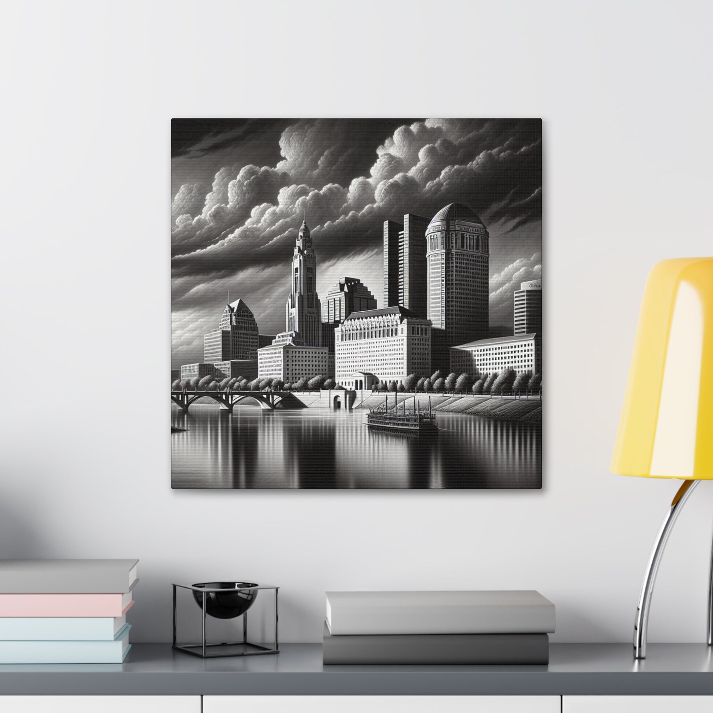 "Columbus: Vibrant Urban Portraits" - Canvas