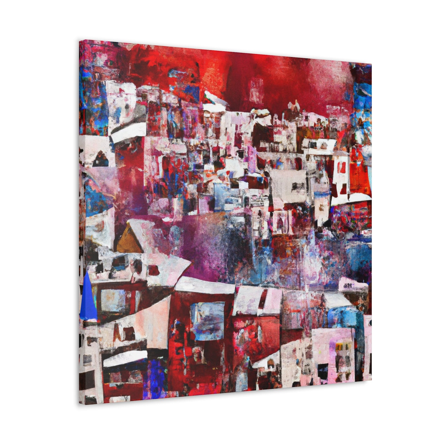 "City Square Deco Dream" - Canvas