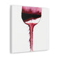 "Wine Glass Simplicity" - Canvas