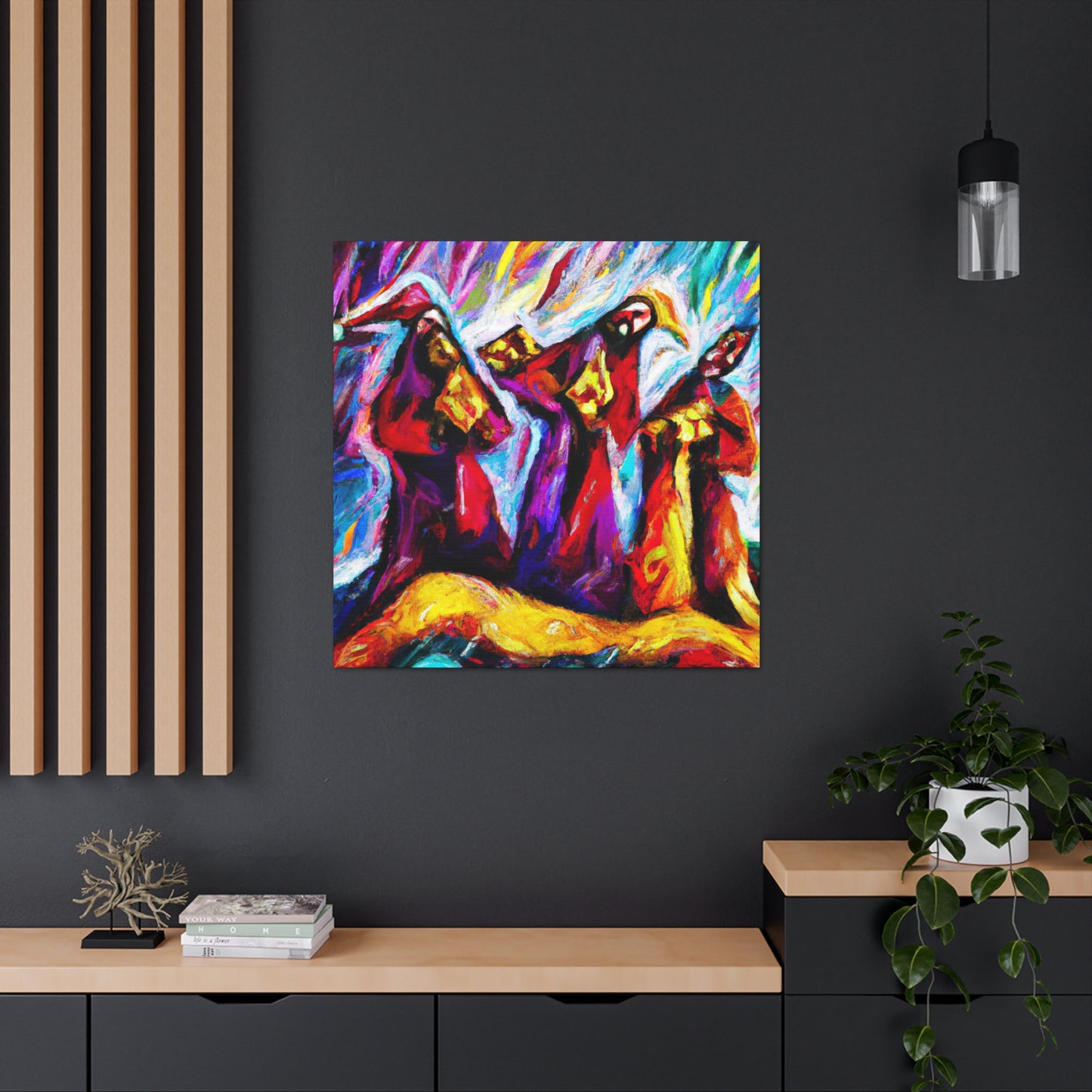 The Wisemen's Journey - Canvas