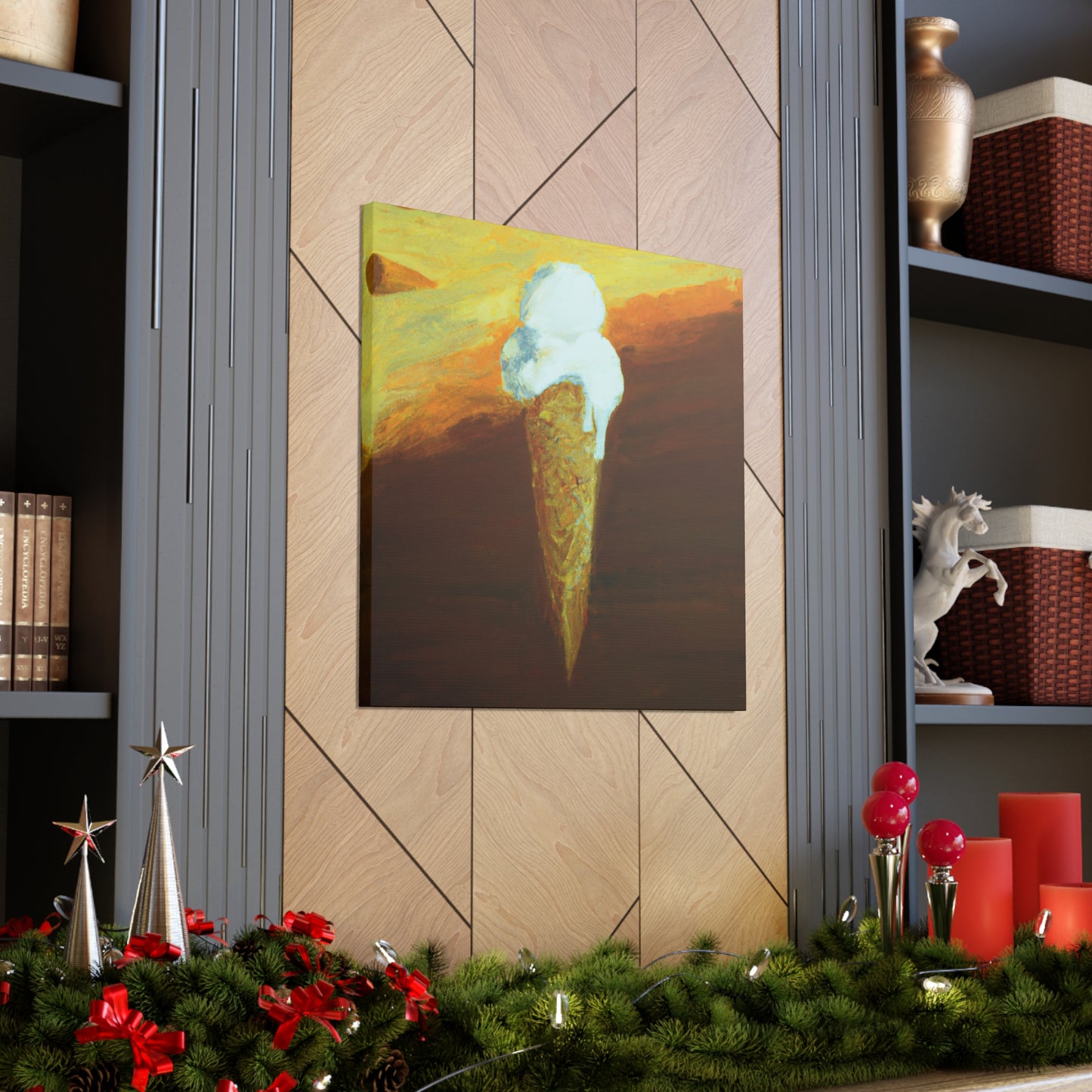 "Cone of Summer Joy" - Canvas