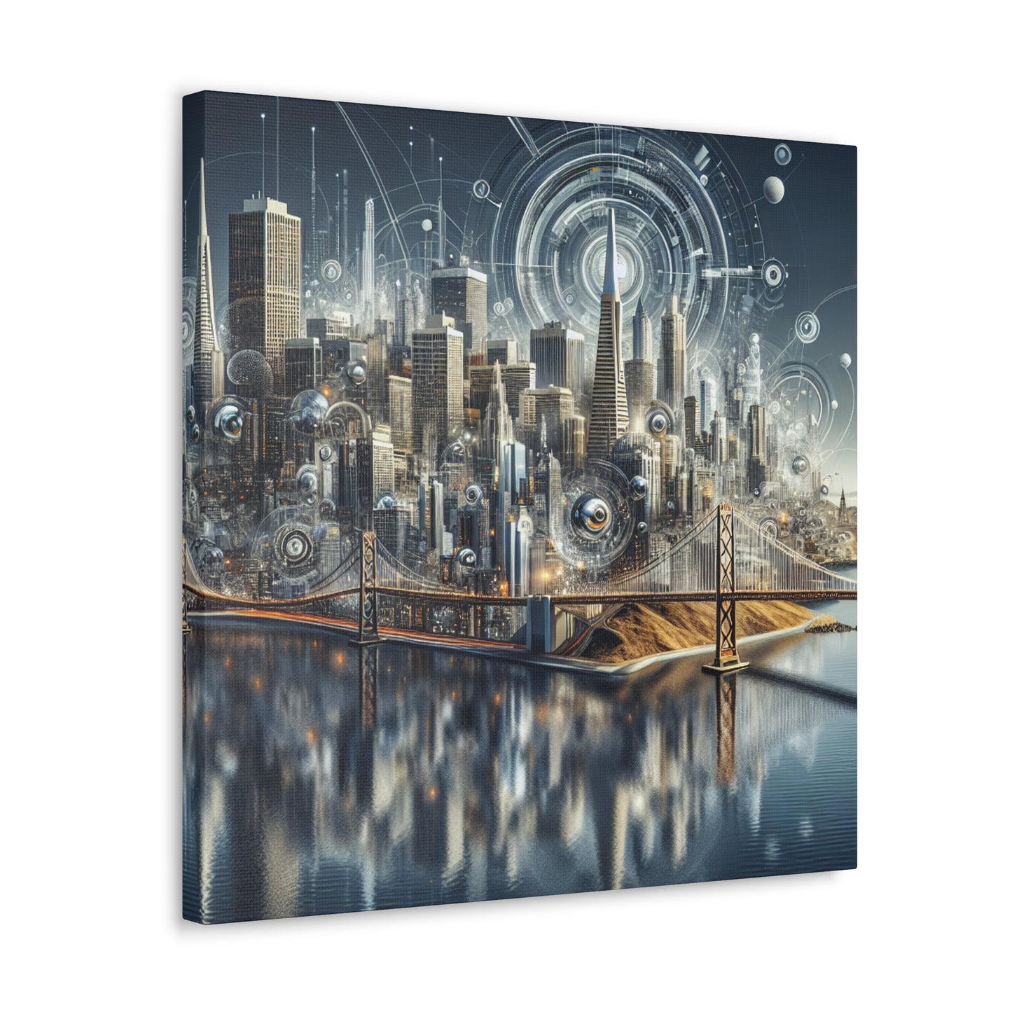 "Dreams of Fog City" - Canvas