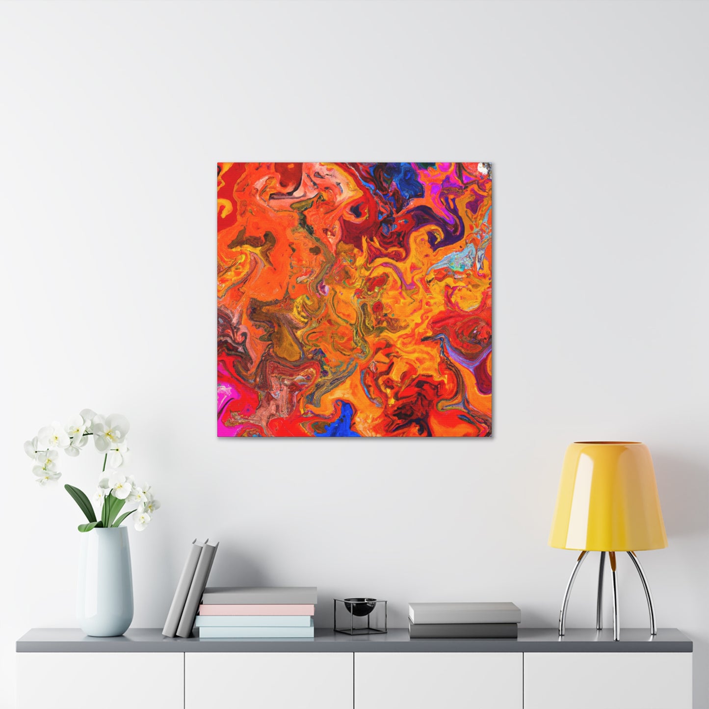 "Brilliant Burst of Hope" - Canvas