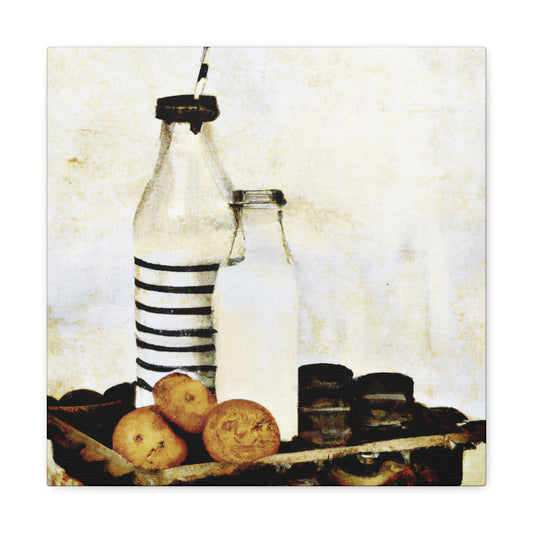 Milk & Cookies Steampunk - Canvas