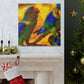 "Conures in Impressionism" - Canvas