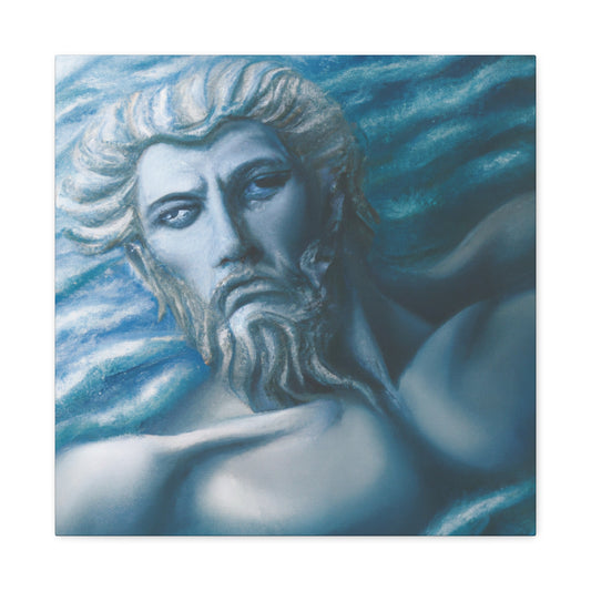 Poseidon's Grand Majesty - Canvas