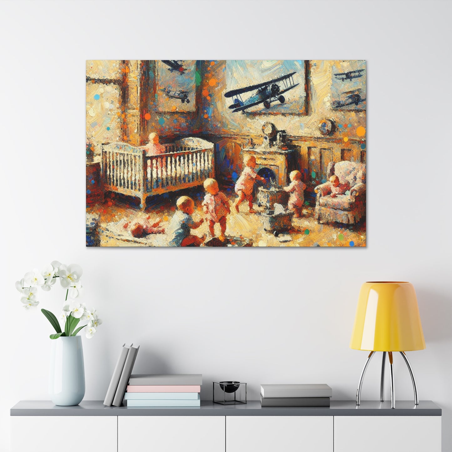 Whimsical Transit Dreams - Canvas