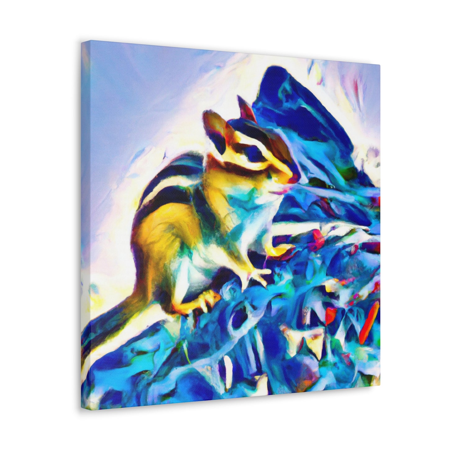 Chipmunk Abstractionism - Canvas