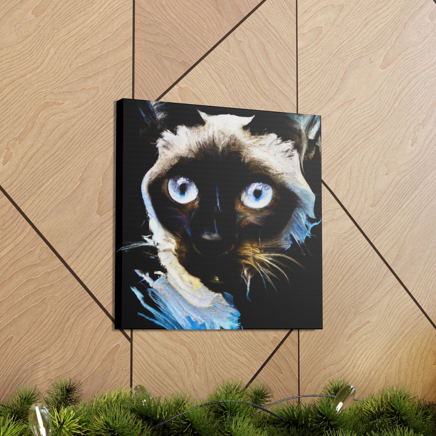 Siamese Legacy Portrait - Canvas