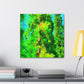 Cypress Tree Impressionism - Canvas