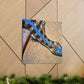 Blue-Tongue Skink Mosaic - Canvas