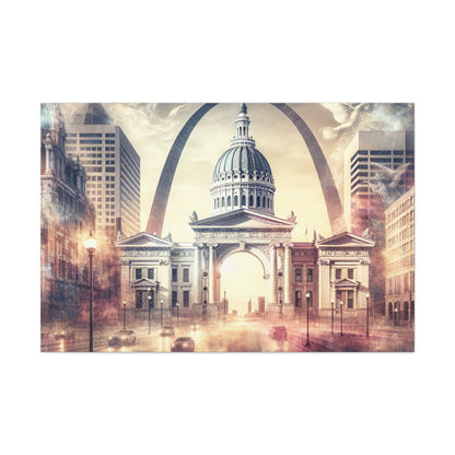 "City of Sacred Splendor" - Canvas