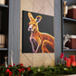 Kangaroo in Starlight - Canvas