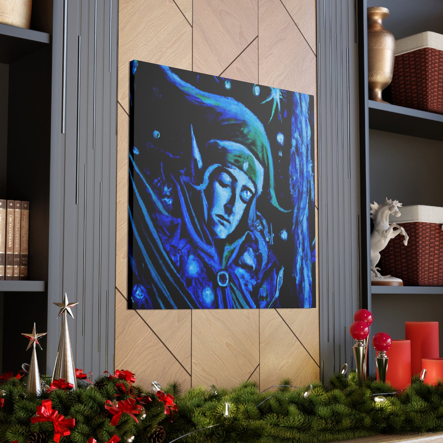 Elf in Evening Gown - Canvas