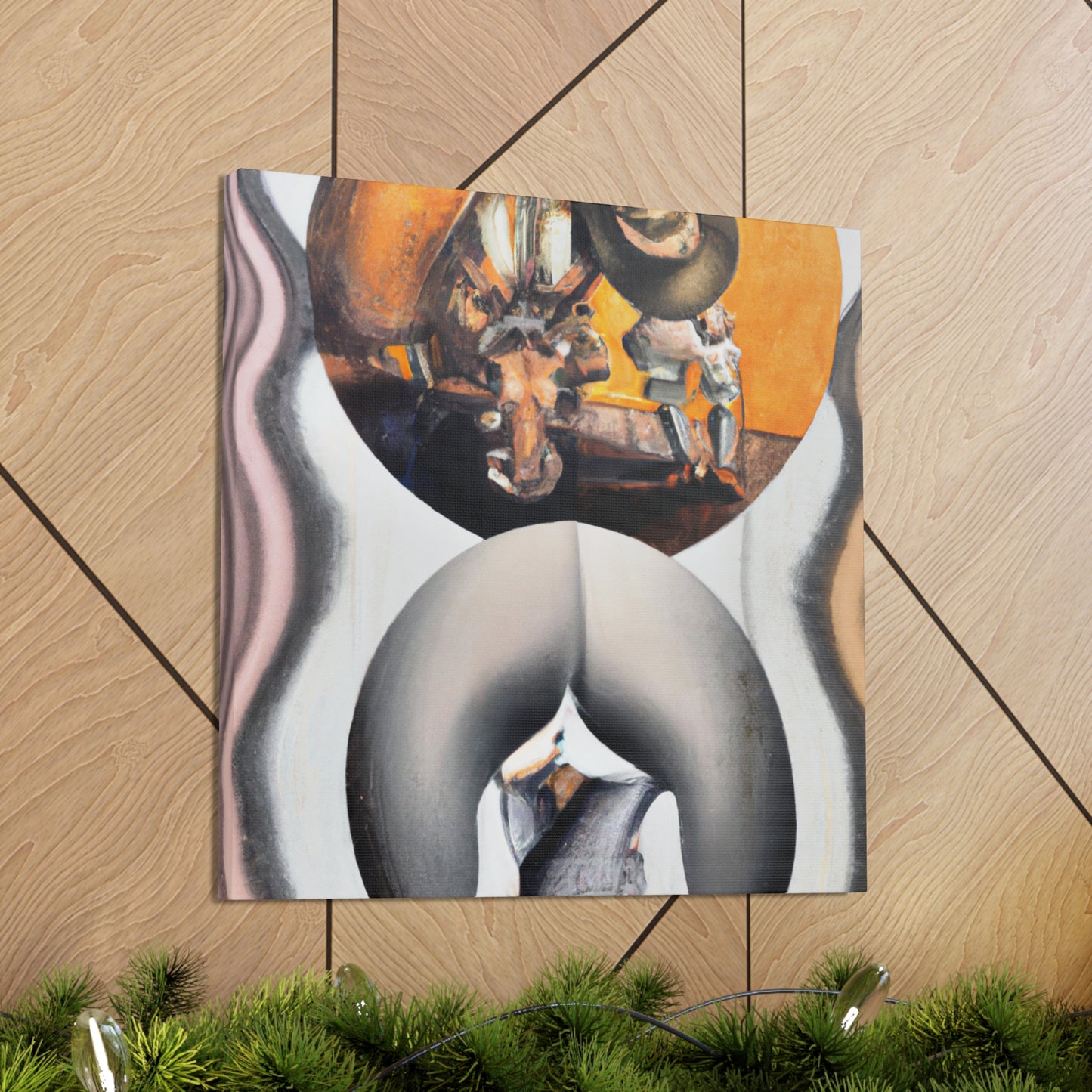 Stirrups of Surrealism - Canvas