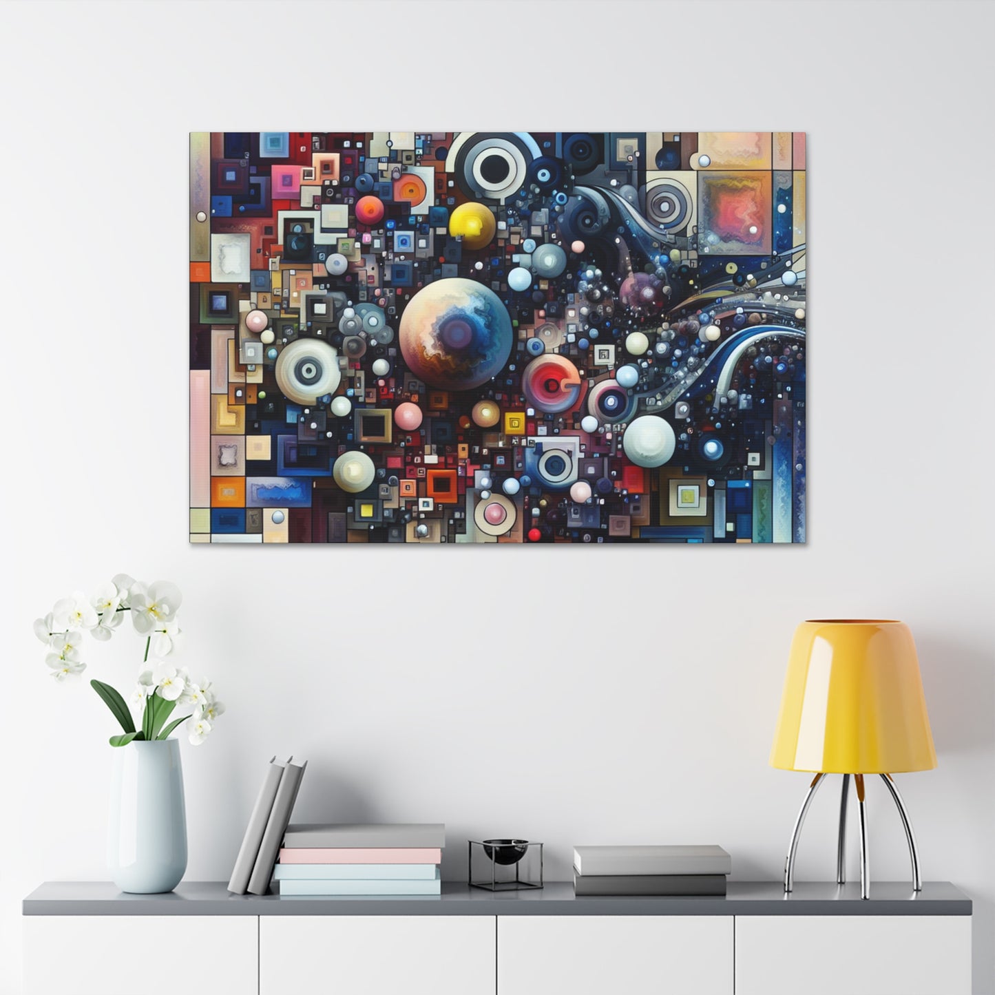 "Cosmic Rhapsody Unleashed" - Canvas