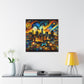 "Gilded City Symphony" - Canvas