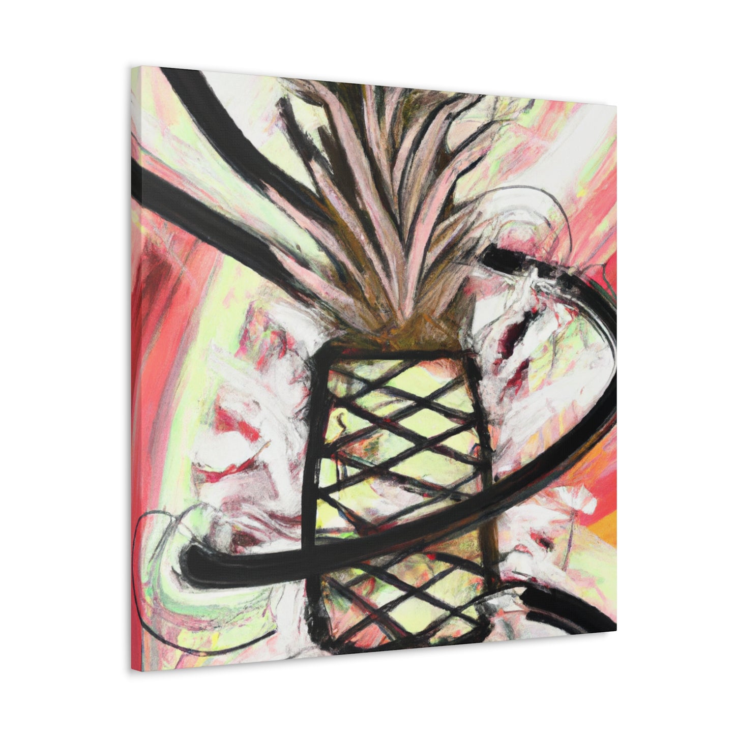 Pineapple Expressionistic Dream - Canvas