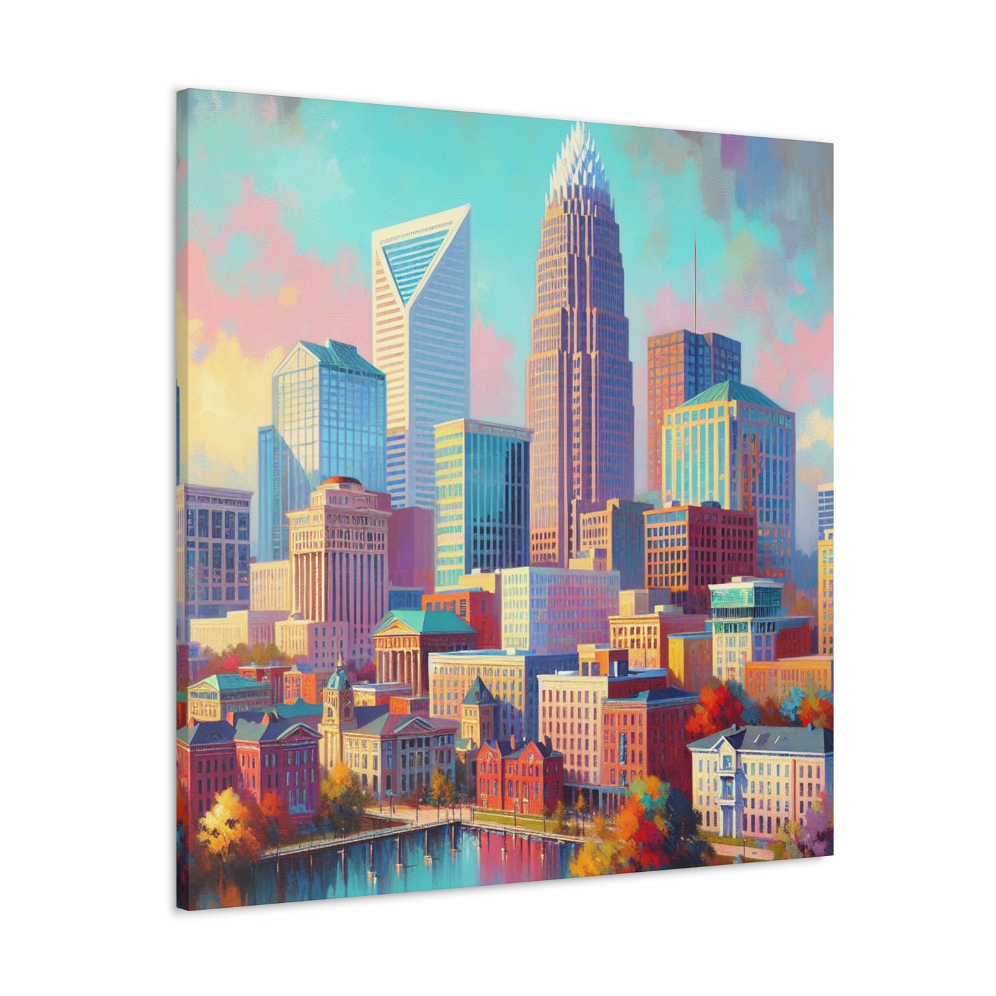 "City of Timeless Elegance" - Canvas