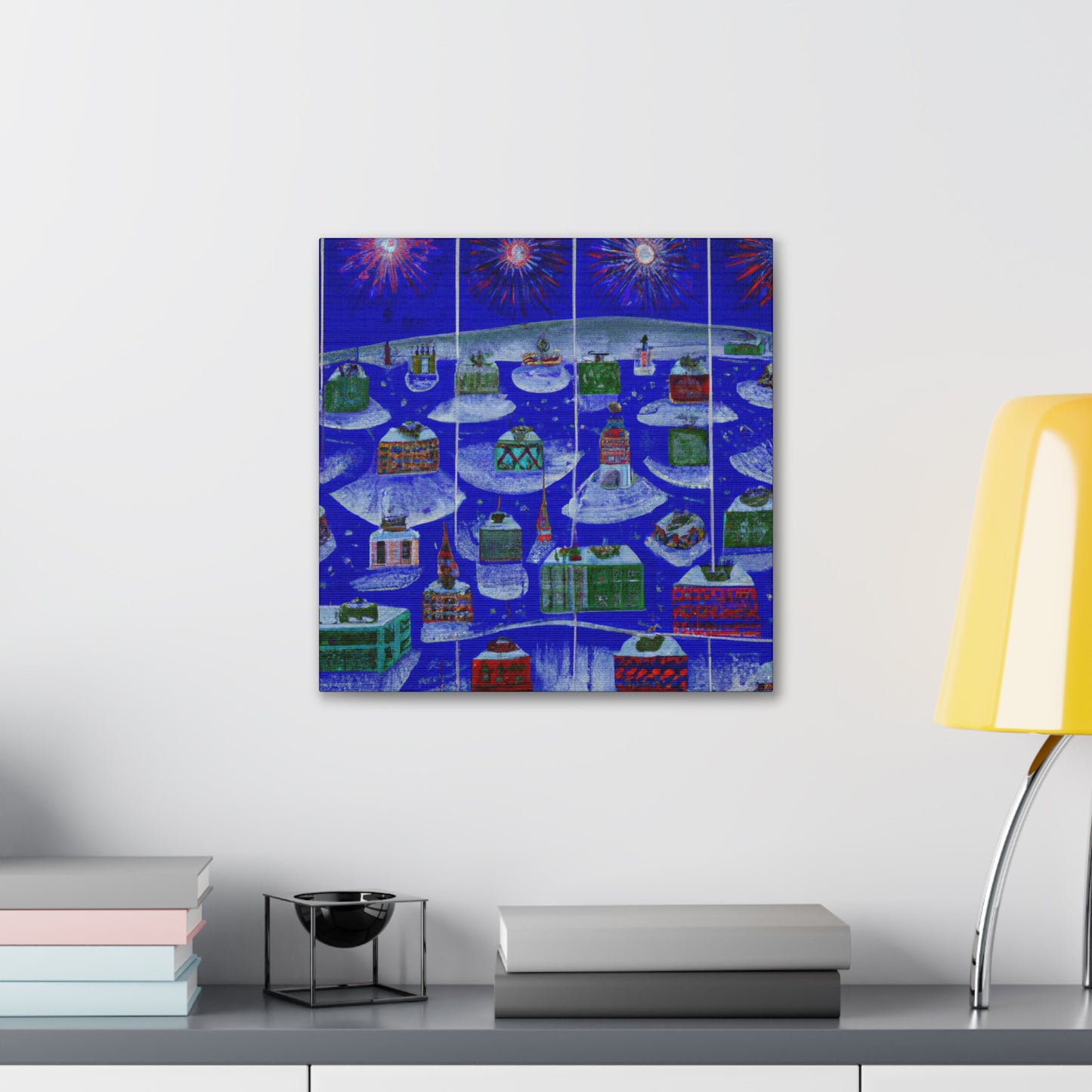 City Square Grandeur - Canvas