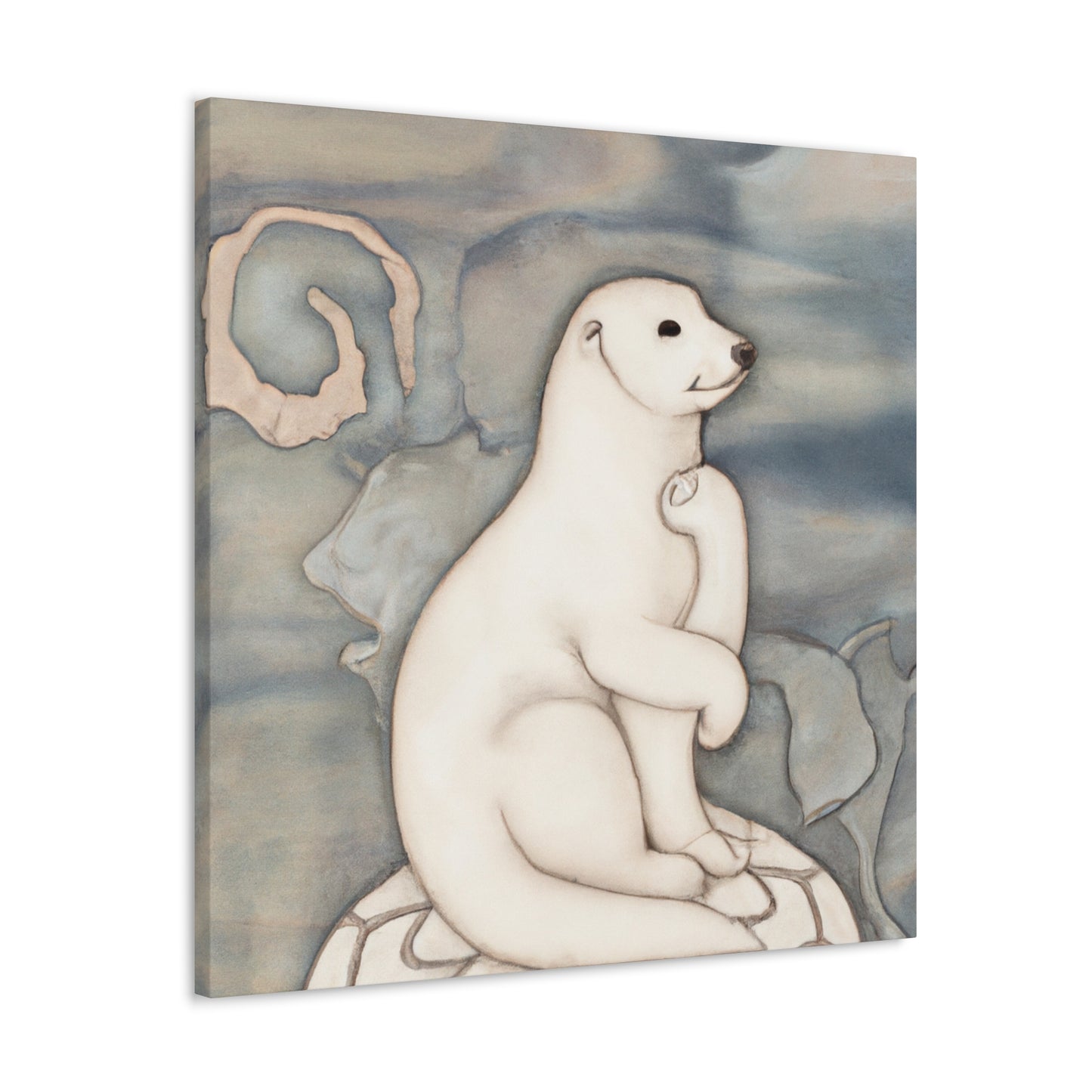 Ermine in Splendor. - Canvas