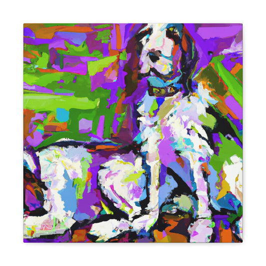 "Springer Spaniel Reflection" - Canvas