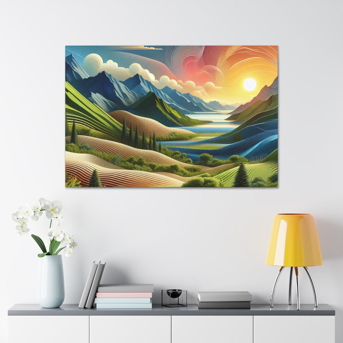 Silent Symphony of Nature - Canvas