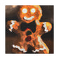 Gingerbread Man Delight - Canvas