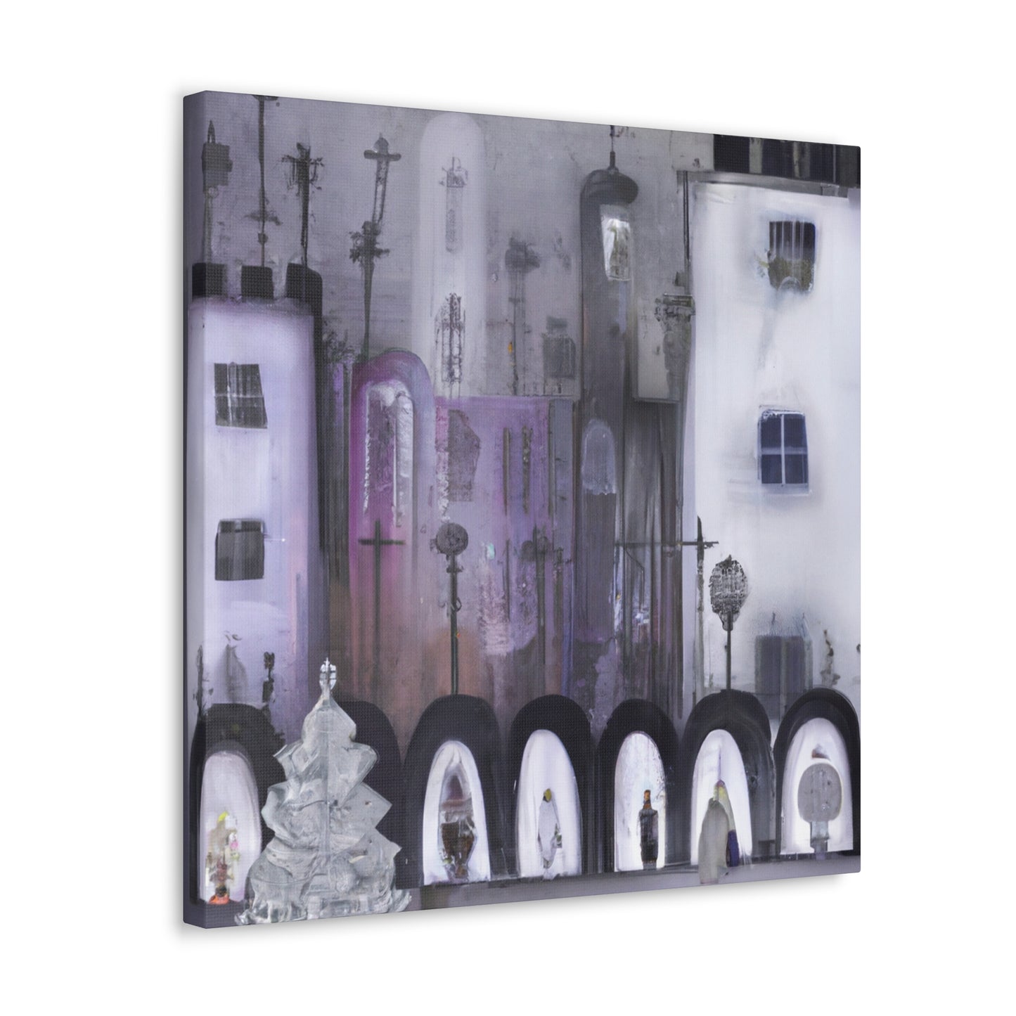 City Square Dreamscape - Canvas