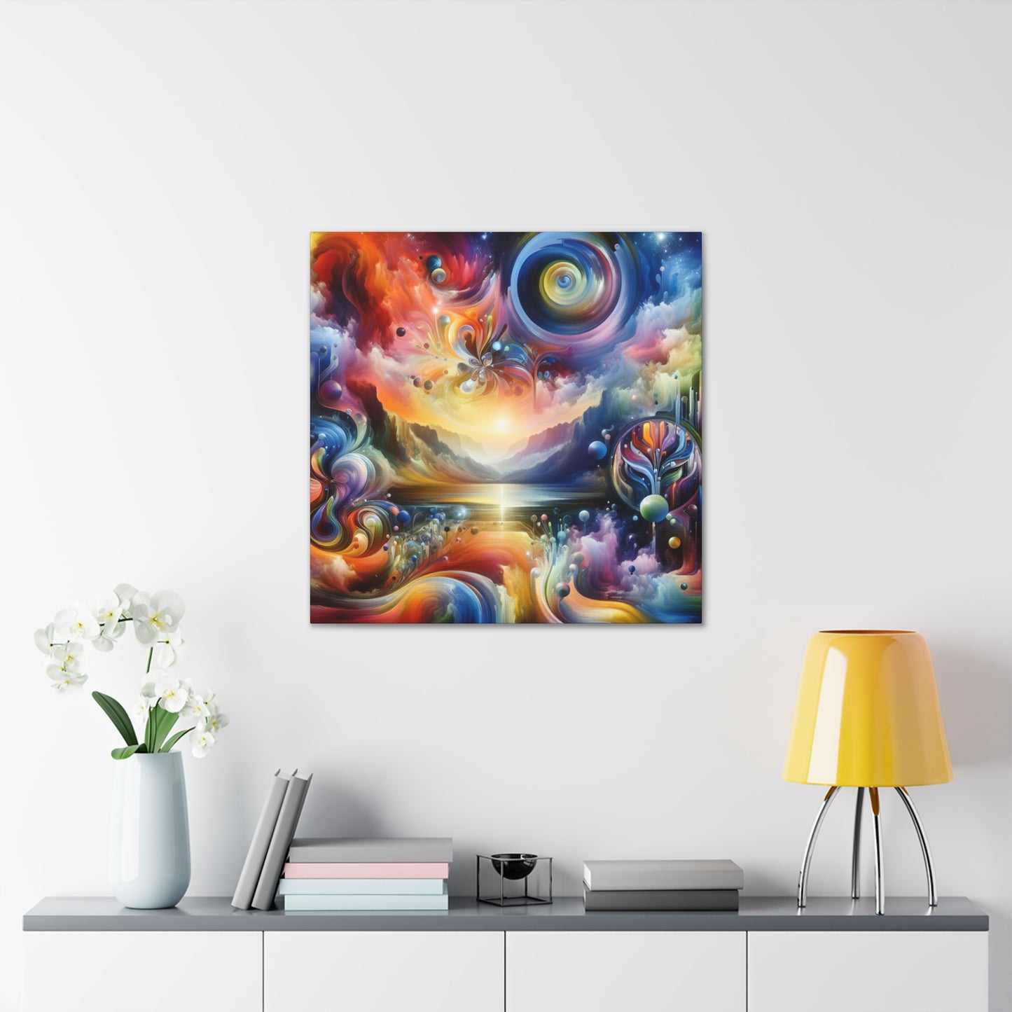 Ethereal Dreamscapes Unveiled - Canvas