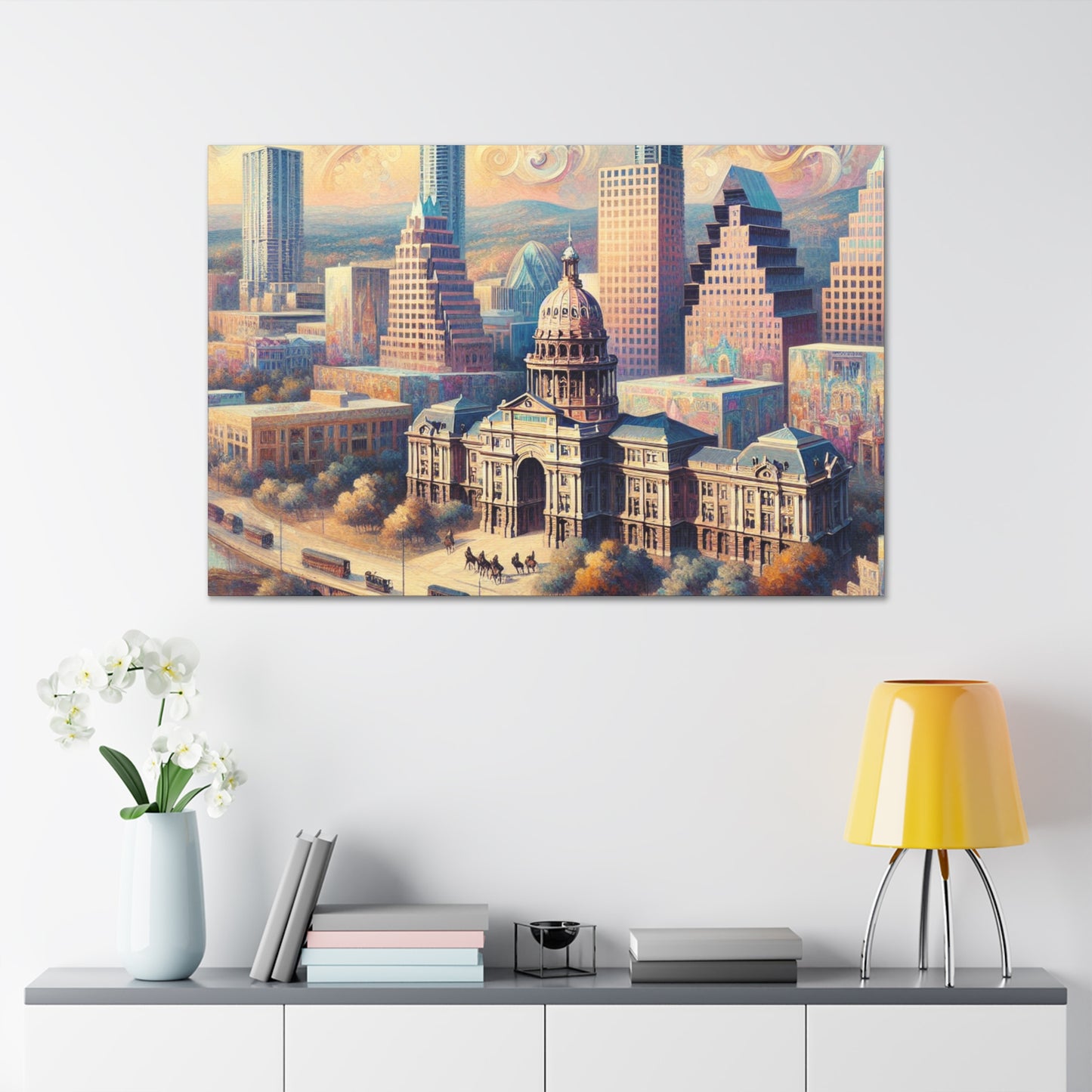 Southern Charm in Bloom - Canvas