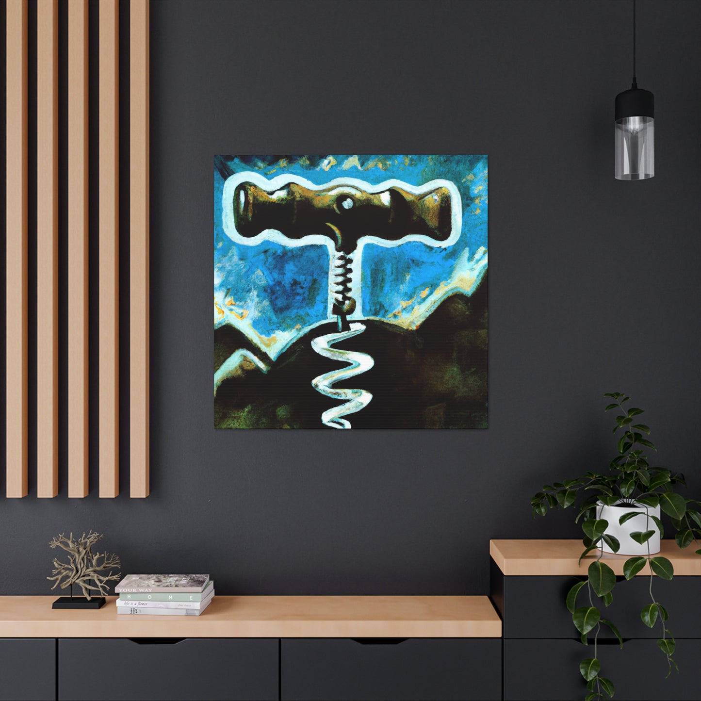 Corkscrew Landscape Vision - Canvas