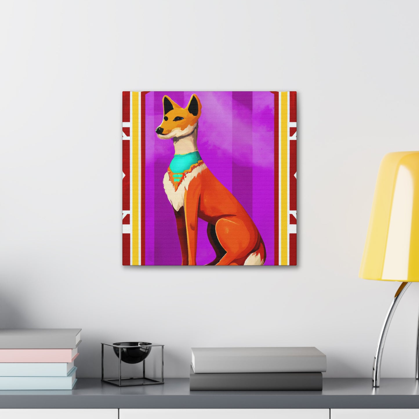 "Dhole of Glamour". - Canvas