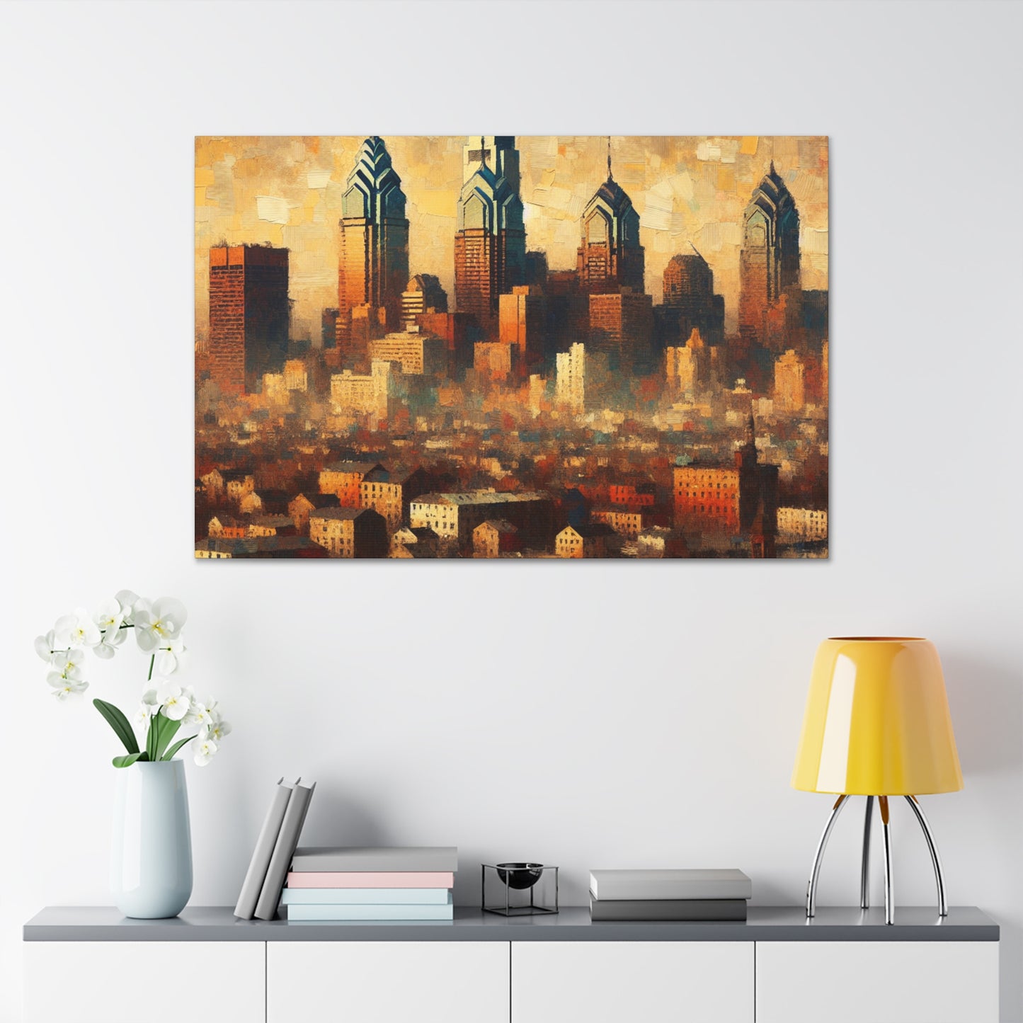 "Pennsylvania's Urban Harmonies" - Canvas