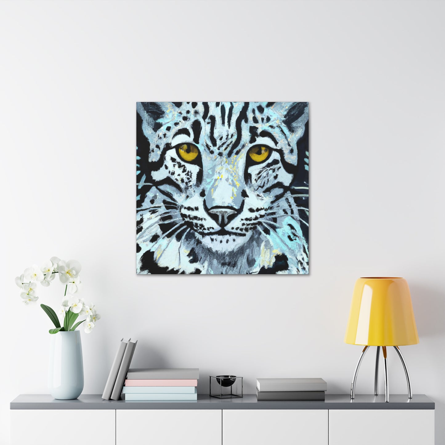 Clouded Leopard Enchantment - Canvas