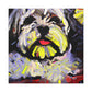 "Shih Tzu Expressionism Art" - Canvas