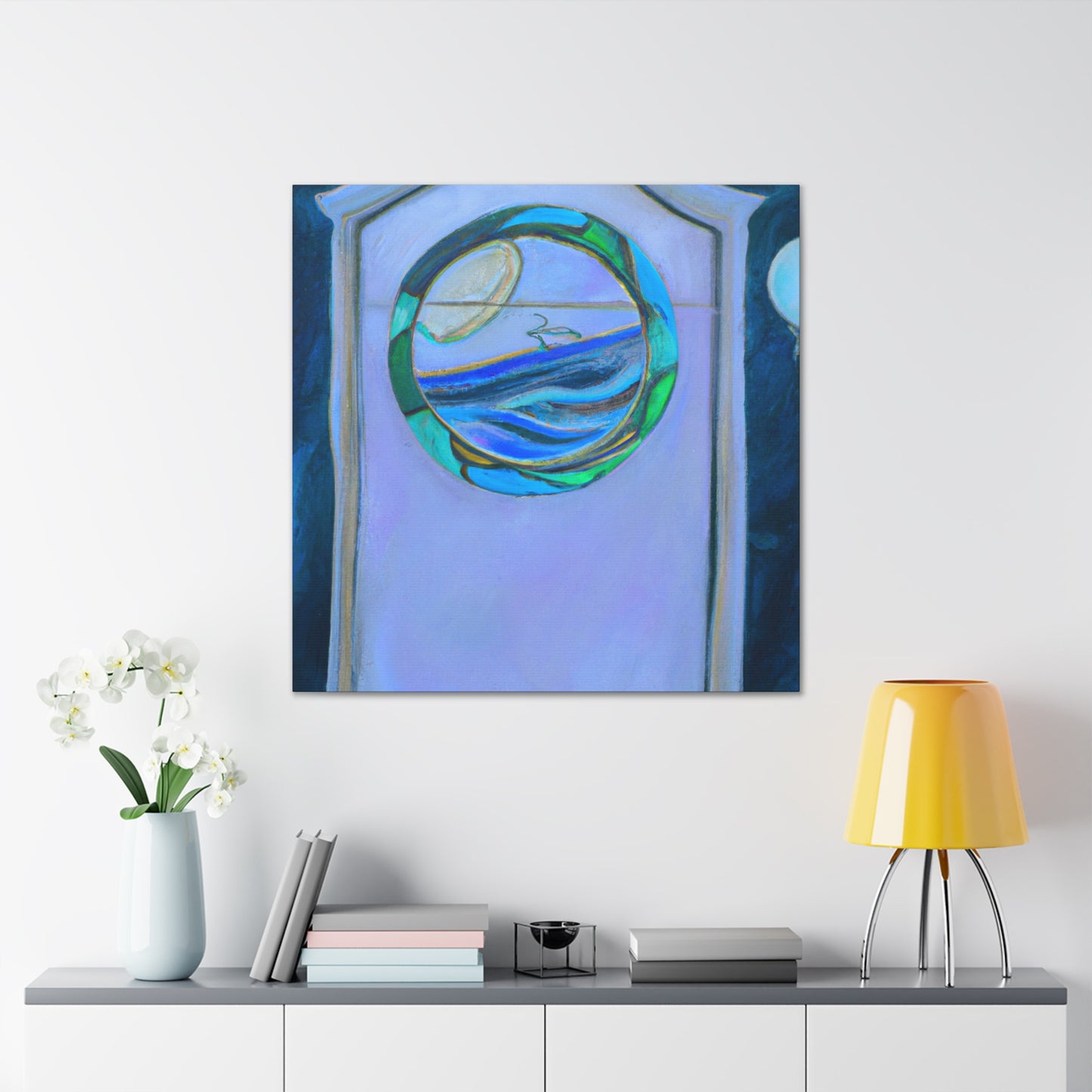 "Pier of Art Nouveau" - Canvas