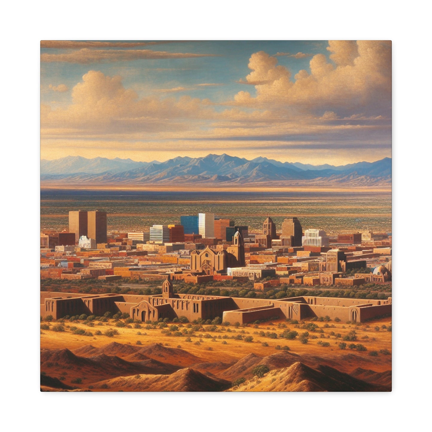 Enchanting Desert Delight - Canvas