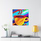 "Cup of Fauvism Joy" - Canvas